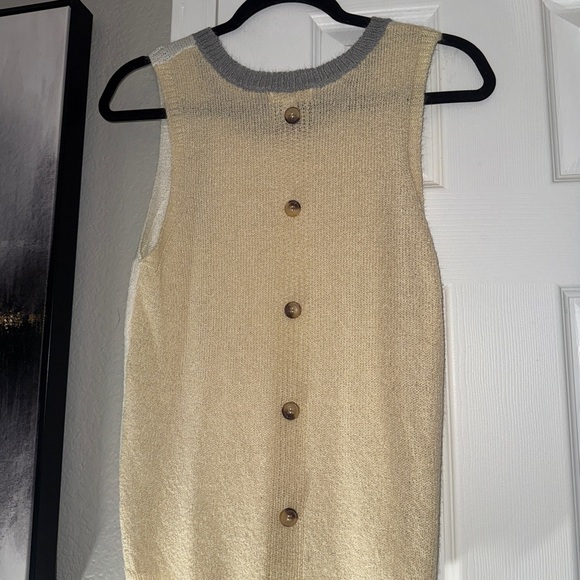 Blu Pepper Cream KnitTop - Picture 3 of 6